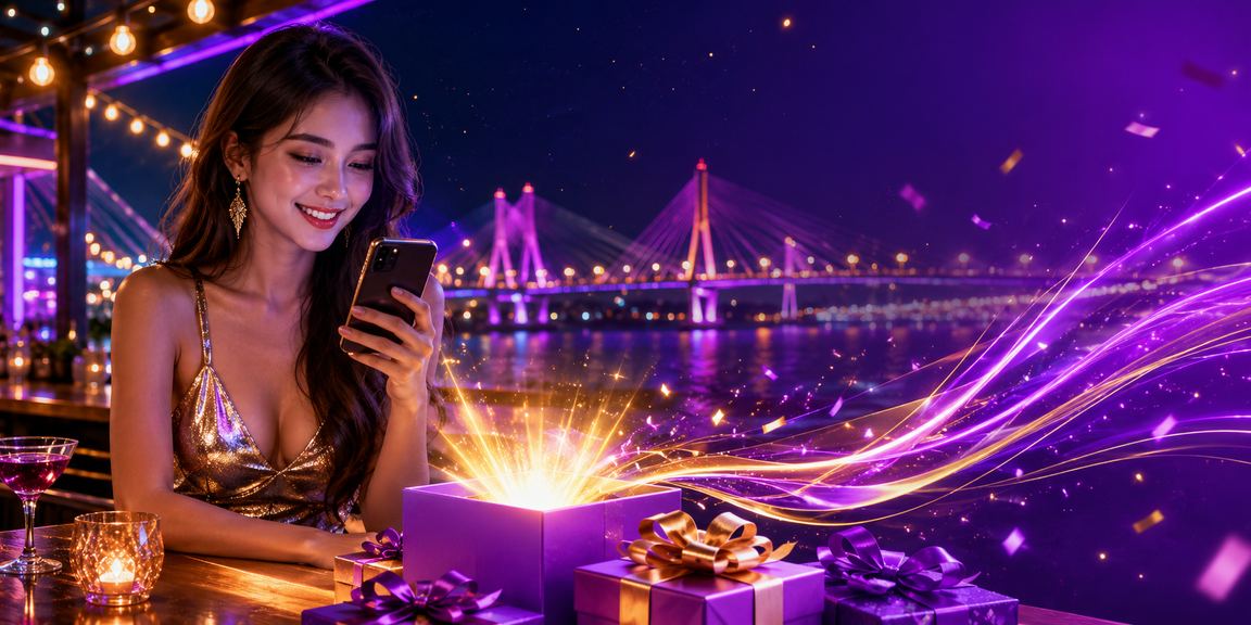 Người dùng Cần Thơ nạp tiền và nhận thưởng trên ứng dụng casino bên bờ sông