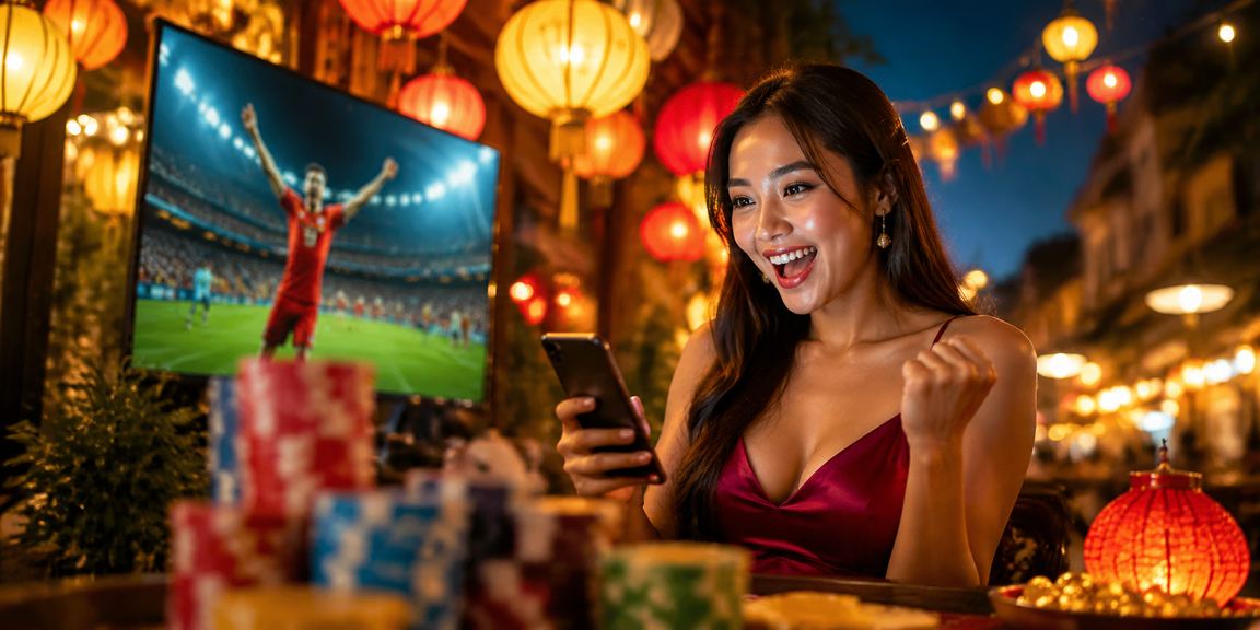 Người dùng Hà Nội đăng ký tài khoản và nhận thưởng bonus tại chợ đêm Hà Nội